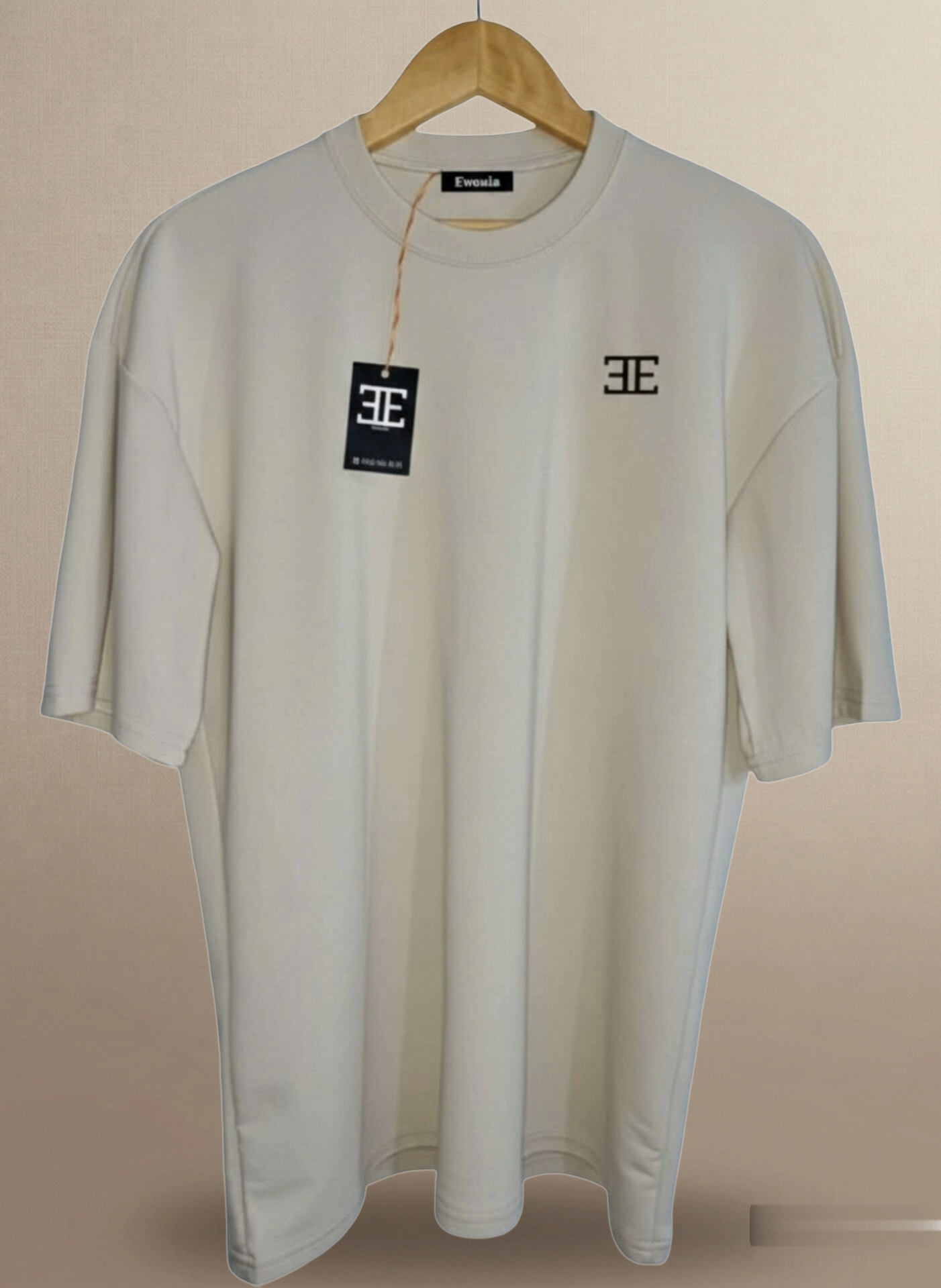 OVERSIZE:Color beige